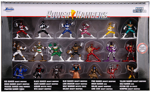 mini power ranger figures